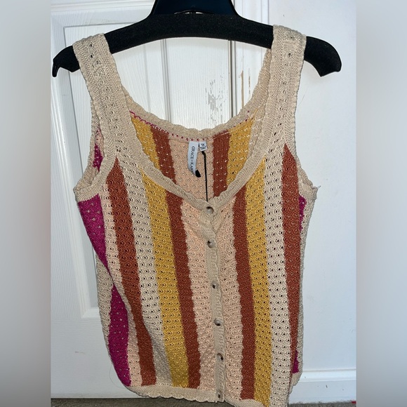 Multi Color Sweater Vest - Picture 1 of 2
